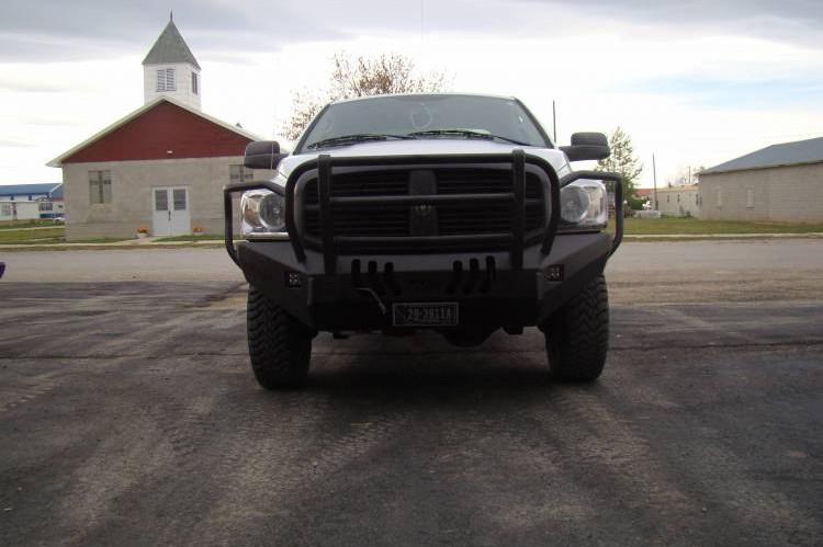 Throttle Down Kustoms Dodge Ram 2500/3500 Front Bumper 2006-2009 BGRIL0609D