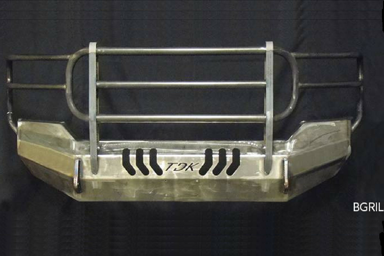 Throttle Down Kustoms Dodge Ram 2500/3500 Front Bumper 2006-2009 BGRIL0609D