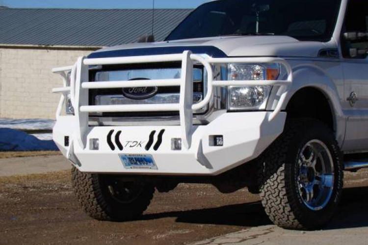 Throttle Down Kustoms Ford F250/F350 Superduty Front Bumper 2011-2016 BGRIL1116F