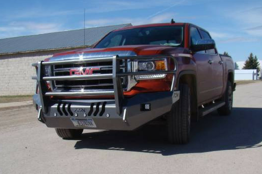 Throttle Down Kustoms GMC Sierra 1500 Front Bumper 2014-2015 BGRIL1415GM1500