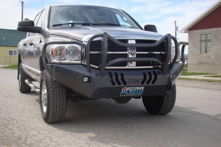 Throttle Down Kustoms dodge ram 1500 Front Bumper 2006-2008 BGRMA0608D1500