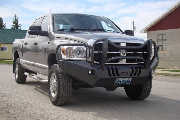 Throttle Down Kustoms dodge ram 1500 Front Bumper 2006-2008 BGRMA0608D1500
