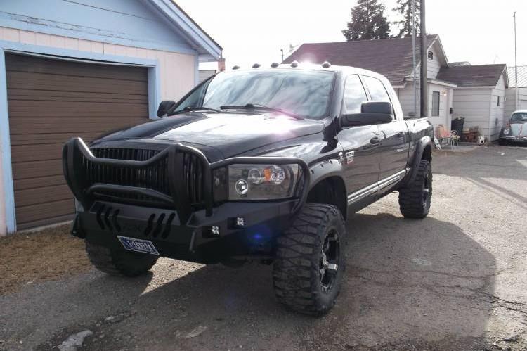 Throttle Down Kustoms dodge ram 1500 Front Bumper 2006-2008 BGRMA0608D1500