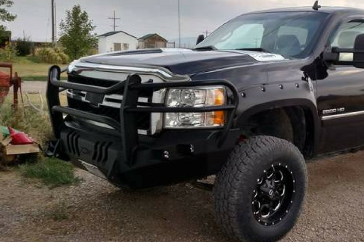 Throttle Down Kustoms BGRMA1114CH Chevy Silverado 2500HD/3500 Front Bumper 2011-2014
