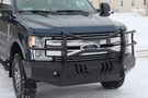 Throttle Down Kustoms Ford F250/F350 Superduty Front Bumper 2017-2018 BGRMA1717F