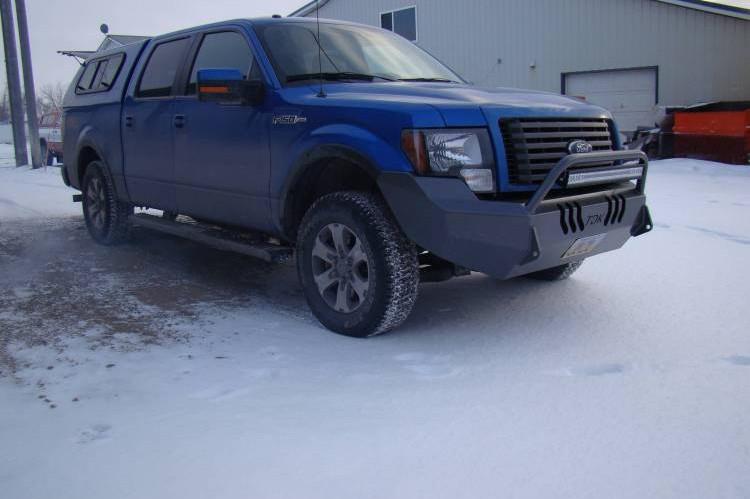 Throttle Down Kustoms Ford F150 Front Bumper 2009-2014 BPUSH09F150