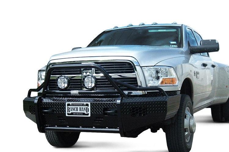 Ranch Hand BSD101BL1 2010-2018 Dodge Ram 2500/3500 & Mega Cab Summit BullNose Series Front Bumper