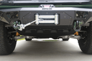 Bodyguard LAF21MYTNN Base winch-ready heavy duty off road front bumper in textured black for 2021–2026 Ford Bronco—sensor-compatible custom front bumper by Bodyguard Bumpers built for rugged performance