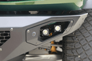 Bodyguard LAF21MYTNN Base winch-ready heavy duty off road front bumper in textured black for 2021–2026 Ford Bronco—sensor-compatible custom front bumper by Bodyguard Bumpers built for rugged performance
