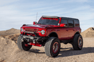 Bodyguard LBF21MYTNN Baja winch-ready heavy duty off road front bumper with push bar design in textured black for 2021–2026 Ford Bronco—sensor-compatible truck bumper built for rugged performance by Bodyguard Bumpers