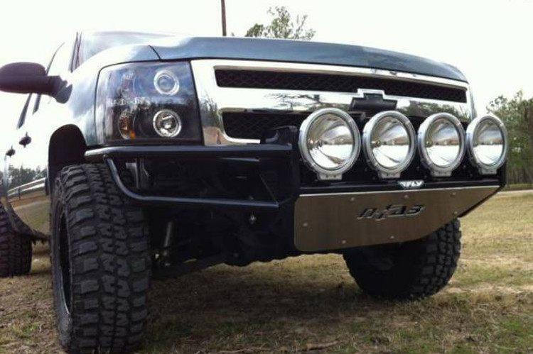 N-Fab C074RSP-TX Front Bumper Chevy Silverado 1500 2007-2013 Pre-Runner Textured Black RSP