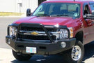 Buckstop Chevy Silverado 2500/3500 2007-2010 Front Bumper Winch Ready with Tow Hooks C7BAJA