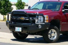 Buckstop Chevy Silverado 2500/3500 2007-2010 Front Bumper Winch Ready with Tow Hooks C7BAJA