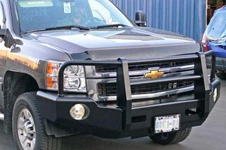 Buckstop Chevy Silverado 2500/3500 2007-2010 Front Bumper Winch Ready with Tow Hooks C7OB