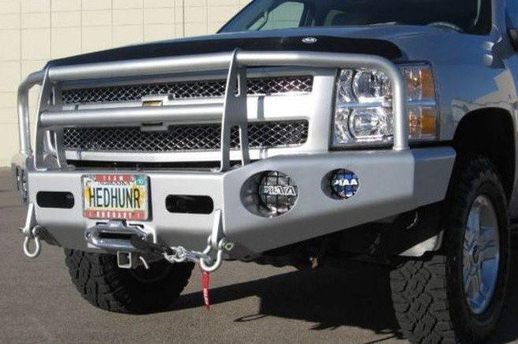 Buckstop Chevy Silverado 1500 2007-2013 Front Bumper Winch Ready with Tow Hooks C8CLS
