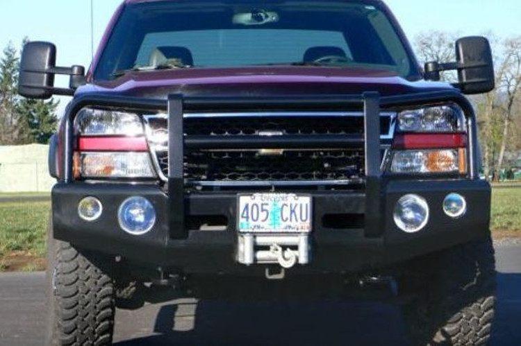 Buckstop Chevy Silverado 1500 2007-2013 Front Bumper Winch Ready with Tow Hooks C8OB