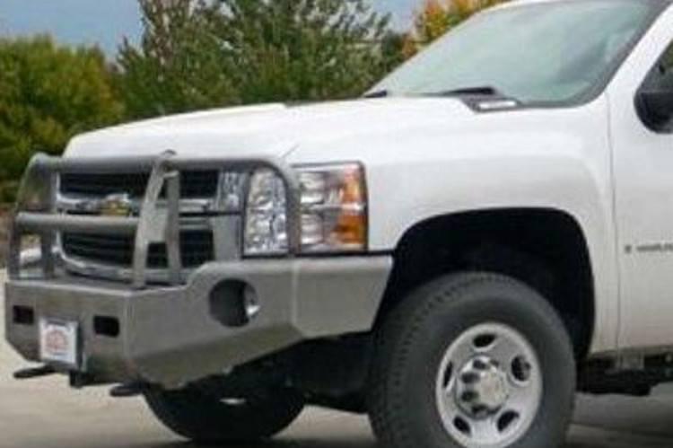 Buckstop Chevy Silverado 2500/3500 2011-2014 Front Bumper Winch Ready with Tow Hooks C9CLS