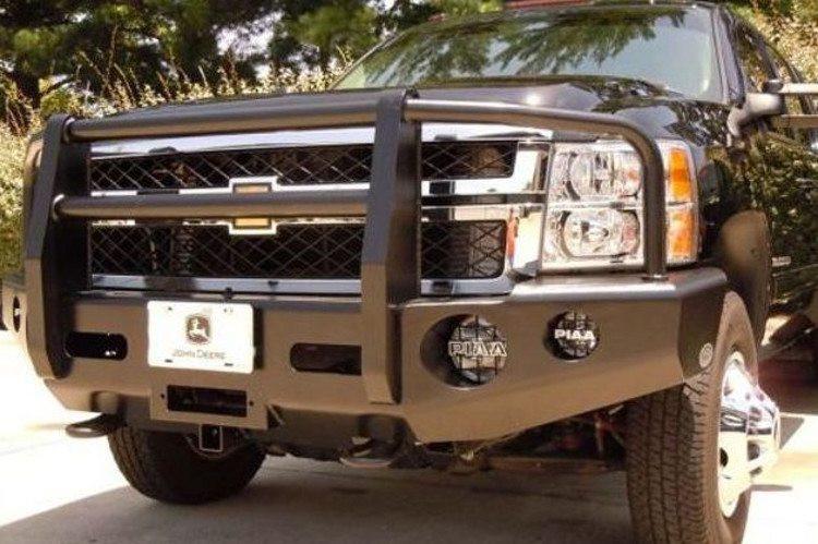 Buckstop Chevy Silverado 2500/3500 2011-2014 Front Bumper Winch Ready with Tow Hooks C9OB