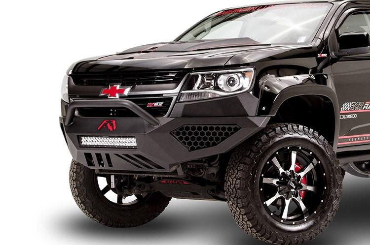 Fab Fours CC15-D3352-1 Chevy Colorado 2015-2020 Vengeance Front Bumper with Pre-Runner Guard (Does not fit Chevy Colorado ZR2)