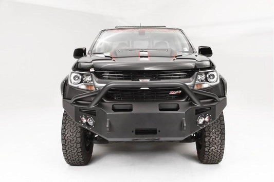 Fab Fours CC15-H3352-1 Chevy Colorado 2015-2020 Premium Front Bumper Winch Ready with Pre-Runner Guard (Does not fit Chevy Colorado ZR2)