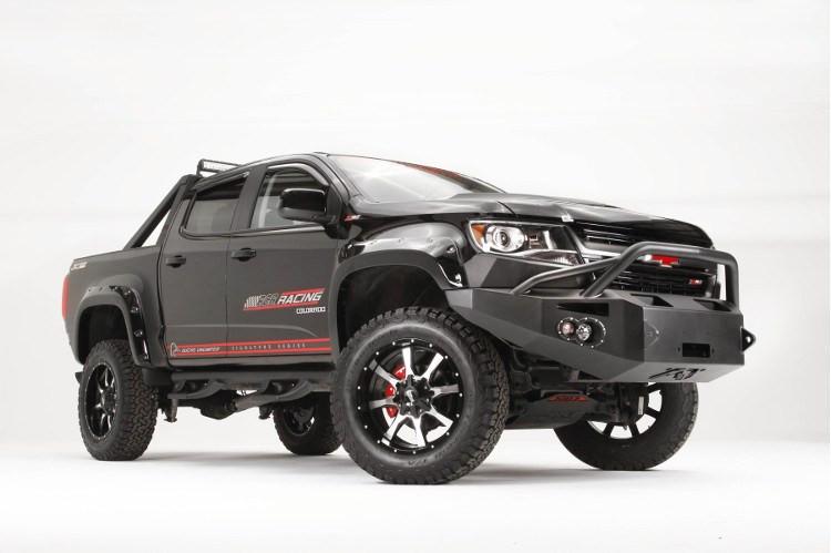 Fab Fours CC15-H3352-1 Chevy Colorado 2015-2020 Premium Front Bumper Winch Ready with Pre-Runner Guard (Does not fit Chevy Colorado ZR2)