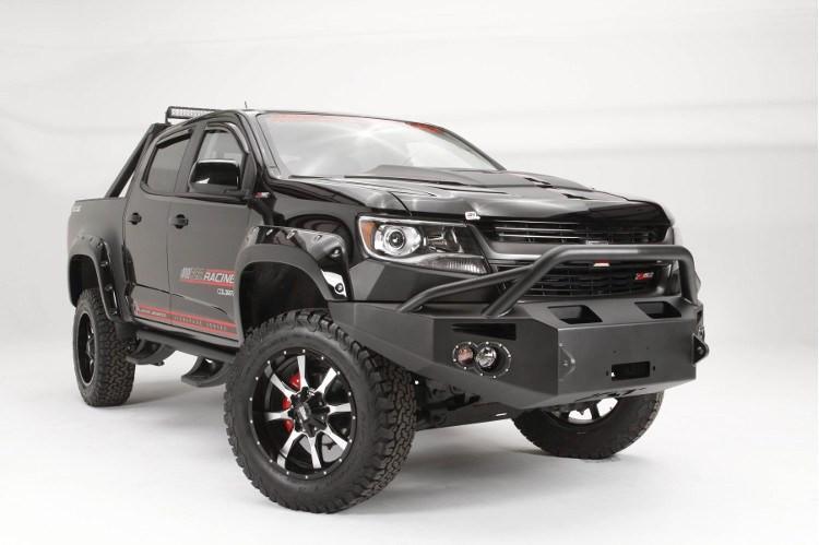 Fab Fours CC15-H3352-1 Chevy Colorado 2015-2020 Premium Front Bumper Winch Ready with Pre-Runner Guard (Does not fit Chevy Colorado ZR2)