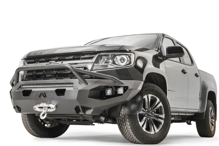 Fab Fours CC21-X5152-1 Chevy Colorado 2021 Matrix Front Bumper with Pre-Runner Guard (Not ZR2)