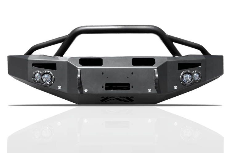 Fab Fours Chevy Silverado 2500/3500 2003-2007 Front Bumper Winch Ready with Pre-Runner Guard CH05-A1352-1