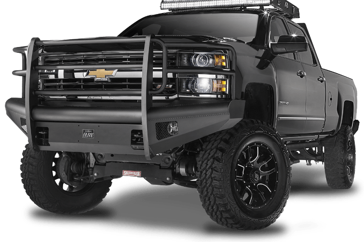 Fab Fours Chevy Silverado 2500/3500 2003-2007 Front Bumper with Full Guard (CLASSIC) CH05-Q1360-1