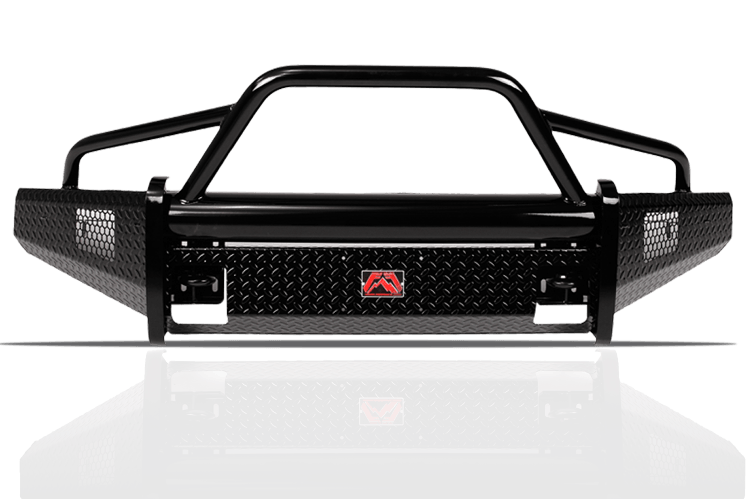 Fab Fours Chevy Silverado 2500 /3500 2007.5-2010 Front Bumper with Pre-Runner Guard CH08-S2062-1