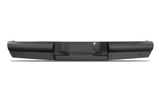 Fab Fours Black Steel Elite Rear Bumper 2007.5-2010 Chevy Silverado 2500/3500 HD CH08-U1450-1