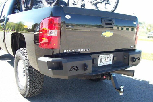 Fab Fours GMC Sierra 2500/3500 2007.5-2010 Rear Bumper CH08-W1450-1