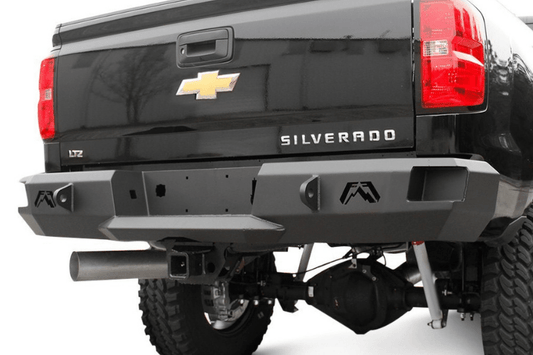 Fab Fours CH08-W1450-1 Chevy Silverado 2500/3500 HD 2007.5-2010 Premium Rear Bumper Without Sensor