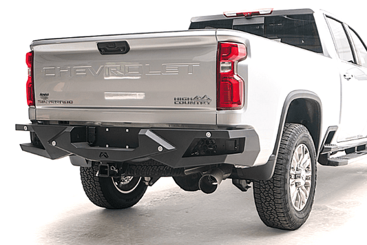 Fab Fours CH11-E2151-1 GMC Sierra 2500/3500 2011-2014 Vengeance Rear Bumper with Sensor