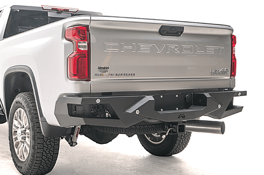 Fab Fours CH11-E2151-1 Chevy Silverado 2500/3500 2011-2014 Vengeance Rear Bumper with Sensor