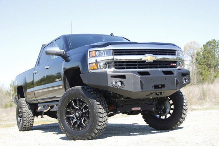 Fab Fours Chevy Silverado 2500/3500 2015-2017 Front Bumper Winch Ready No Guard CH14-A3051-1