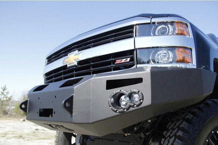 Fab Fours Chevy Silverado 2500/3500 2015-2017 Front Bumper Winch Ready No Guard CH14-A3051-1