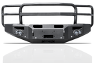 Fab Fours Chevy Silverado 2500/3500 2015-2018 Front Bumper Sensor Winch Ready with Full Guard CH14-C3050-1