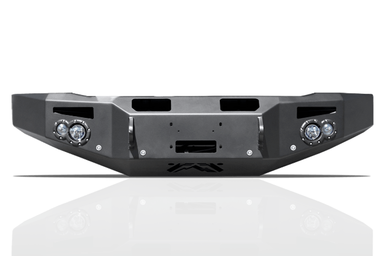 Fab Fours Chevy Silverado 2500/3500 2015-2019 Front Bumper Sensor Winch Ready No Guard CH14-C3051-1