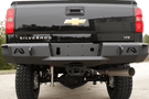 Fab Fours CH14-W3050-1 Chevy Silverado 2500/3500 HD 2015-2019 Premium Rear Bumper Without Sensor