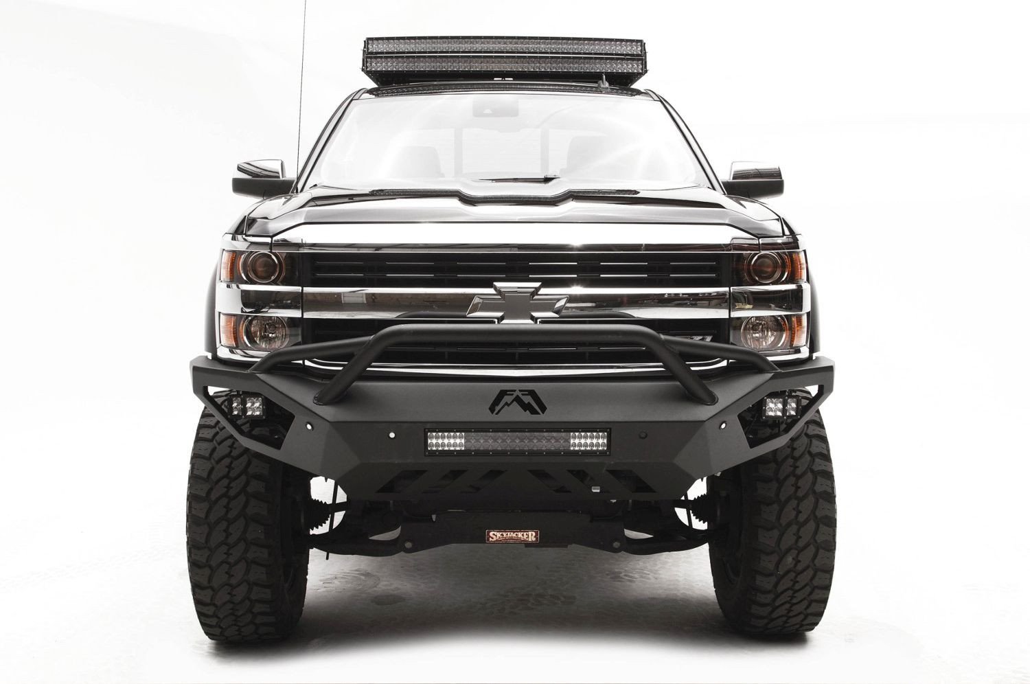 Fab Fours Vengeance Pre-Runner Front Bumper 2015-2019 Chevy Silverado 2500/3500 HD CH15-V3052-1