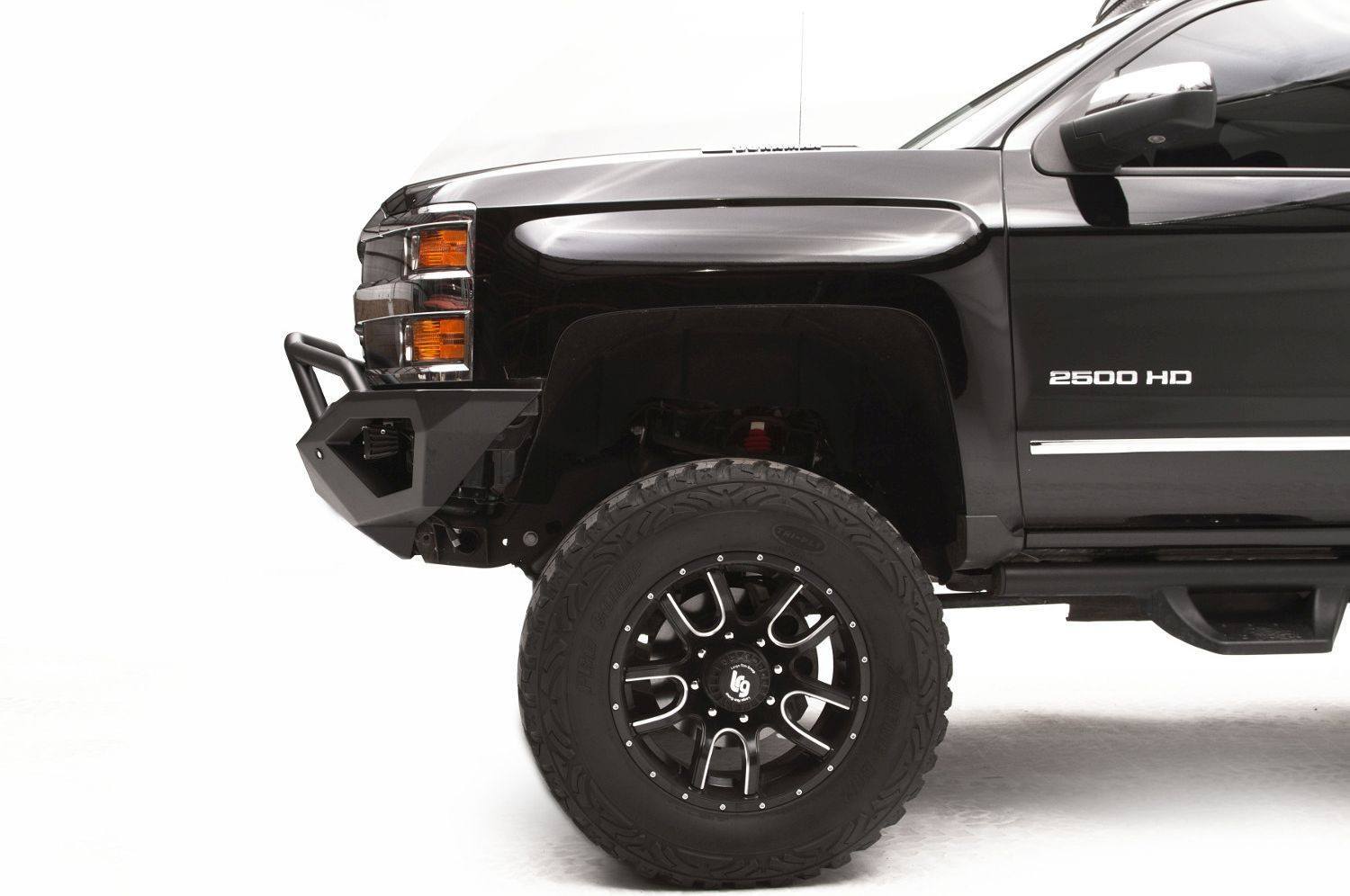 Fab Fours Vengeance Pre-Runner Front Bumper 2015-2019 Chevy Silverado 2500/3500 HD CH15-V3052-1