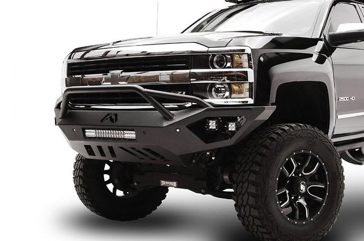 Fab Fours Vengeance Pre-Runner Front Bumper 2015-2019 Chevy Silverado 2500/3500 HD CH15-V3052-1