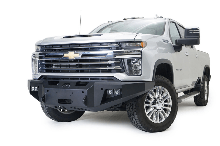 Fab Fours CH20-A4951-1 Chevy Silverado 2500/3500 2020-2023 Premium Front Bumper Sensor Winch Ready No Guard