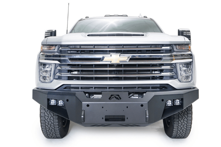 Fab Fours CH20-A4951-1 Chevy Silverado 2500/3500 2020-2023 Premium Front Bumper Sensor Winch Ready No Guard