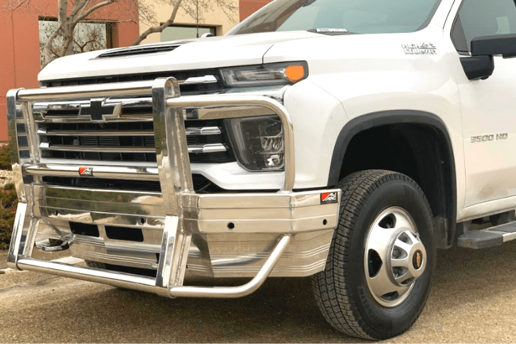 Ali Arc Traditional Aluminum Chevy Silverado 2500/3500 2020-2023 Front Bumper With Rake and Sensor CHR195S