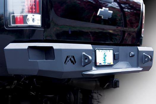 Fab Fours Premium Truck Rear Bumper 2007-2013 Chevy Silverado Silverado 1500 CS07-W1850-1 - BumperOnly