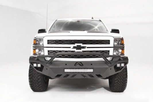 Fab Fours Vengeance Front Bumper Chevy Silverado 1500 CS14-D3052-1 2014-2015 with Pre-Runner Guard