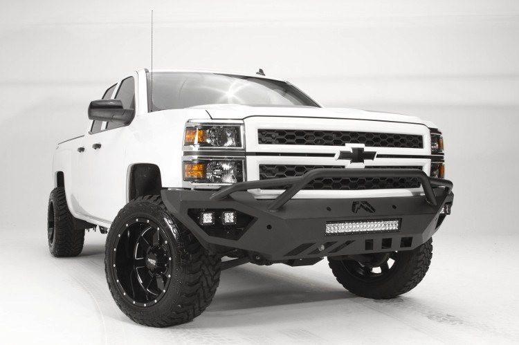 Fab Fours Vengeance Front Bumper Chevy Silverado 1500 CS14-D3052-1 2014-2015 with Pre-Runner Guard