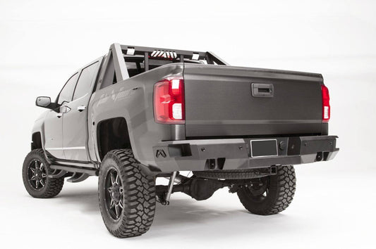 Fab Fours Premium Truck Rear Bumper 2014-2016 Chevy Silverado Silverado 1500 CS14-W3151-1 - BumperOnly